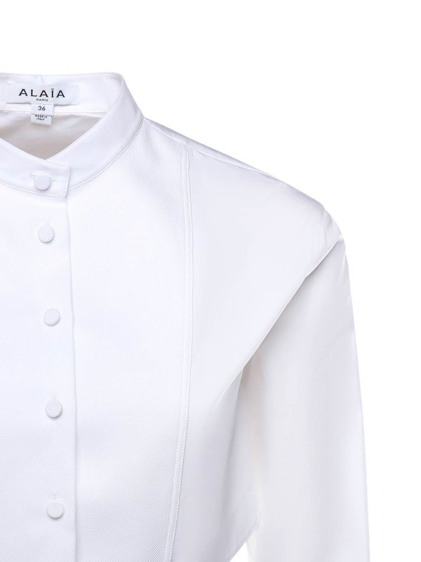 Alaïa: Tops y camisetas sin mangas online - Top - Blanco