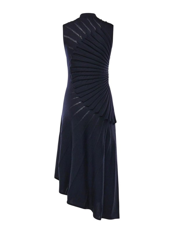 The Best Shops Alaïa: ニーレングスドレス - 膝丈ドレス - ブルー