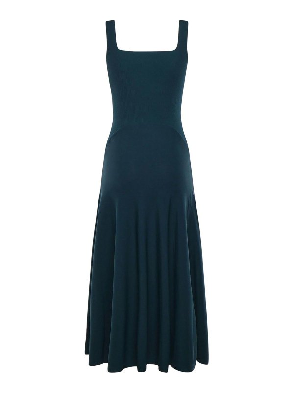 The Best Shops Alaïa: ニーレングスドレス - 膝丈ドレス - 緑