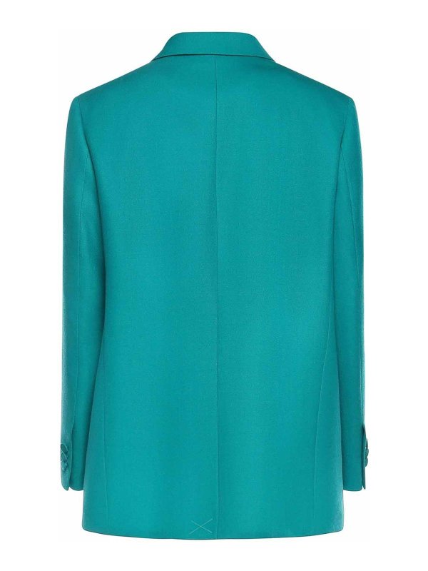 The Best Shops FENDI: blazers - Grain De Poudre Wool Blazer