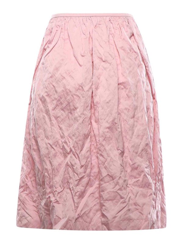 The Best Shops MIU MIU: Knee length skirts & Midi - Duchesse Skirt