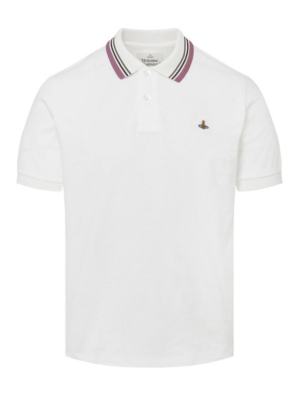 VIVIENNE WESTWOOD: ポロシャツ - ポロシャツ - 白