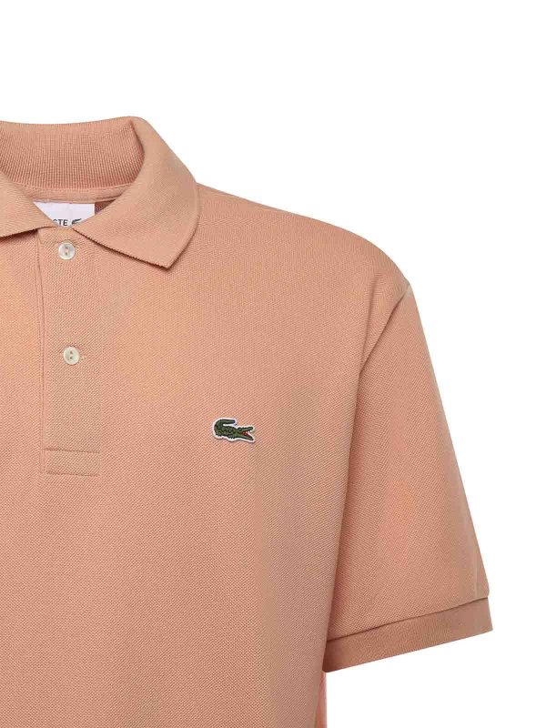LACOSTE: polo online - Polo In Cotone Con Logo