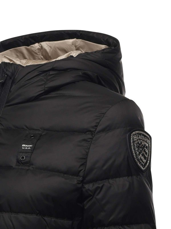 BLAUER: padded jackets online - Charme Fitted Down Jacket