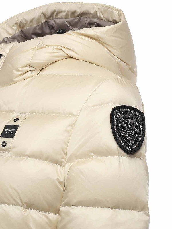 BLAUER: padded jackets online - Charme Fitted Down Jacket