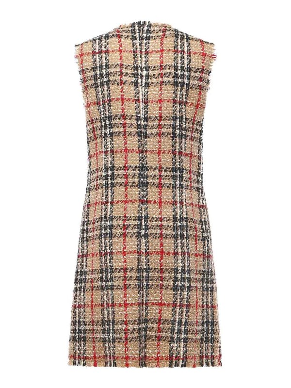 The Best Shops BURBERRY: ショートドレス - ショートドレス - ベージュ