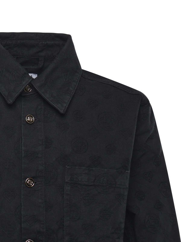 CASABLANCA: shirts online - Monogram Denim Shirt
