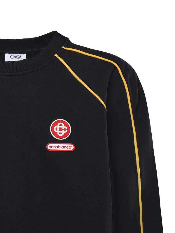 CASABLANCA: スウェット＆セーター online - スウェットシャツ/セーター - 黒