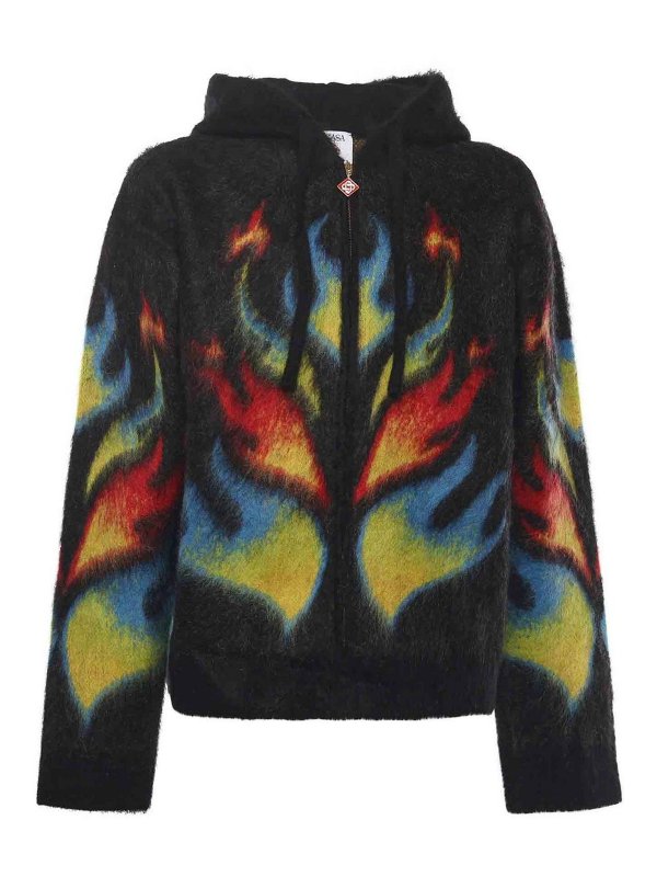 CASABLANCA: スウェット＆セーター - スウェットシャツ/セーター - マルチカラー