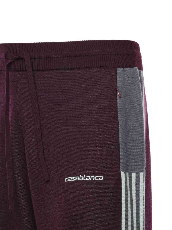 CASABLANCA: カジュアルトラウザー online - カジュアルパンツ - 紫