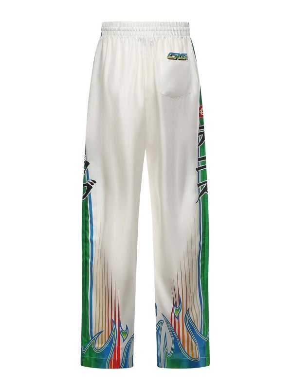 The Best Shops CASABLANCA: カジュアルトラウザー - カジュアルパンツ - 白