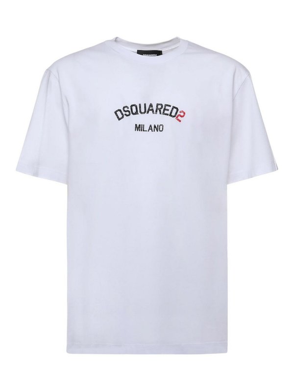 DSQUARED2: Camisetas - Camiseta - Blanco