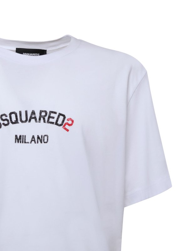 DSQUARED2: Camisetas online - Camiseta - Blanco
