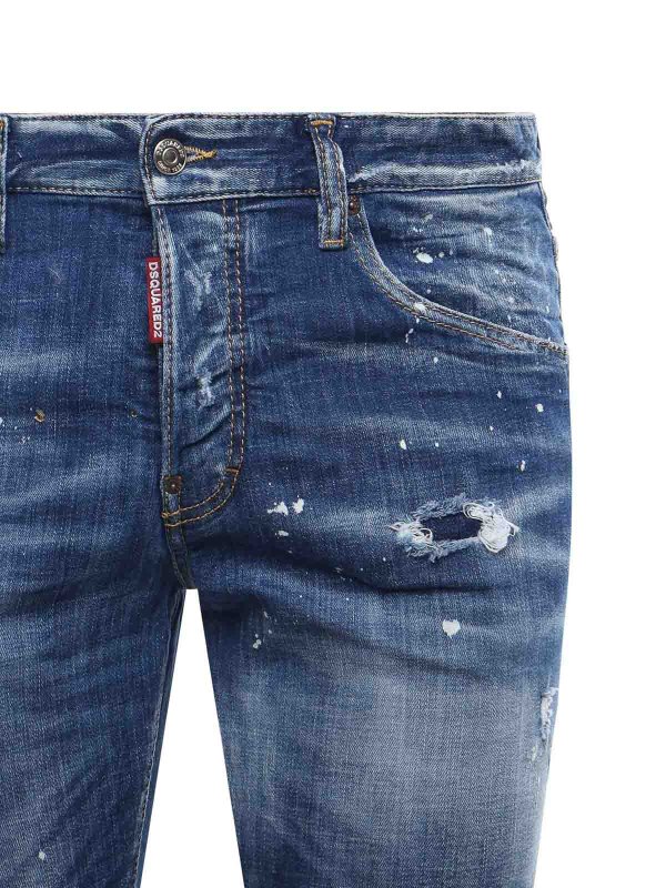 DSQUARED2: Jeans Rectos online - Vaqueros Rectos - Azul