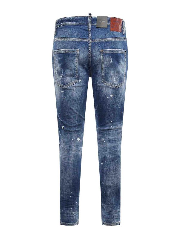 The Best Shops DSQUARED2: Jeans Rectos - Vaqueros Rectos - Azul