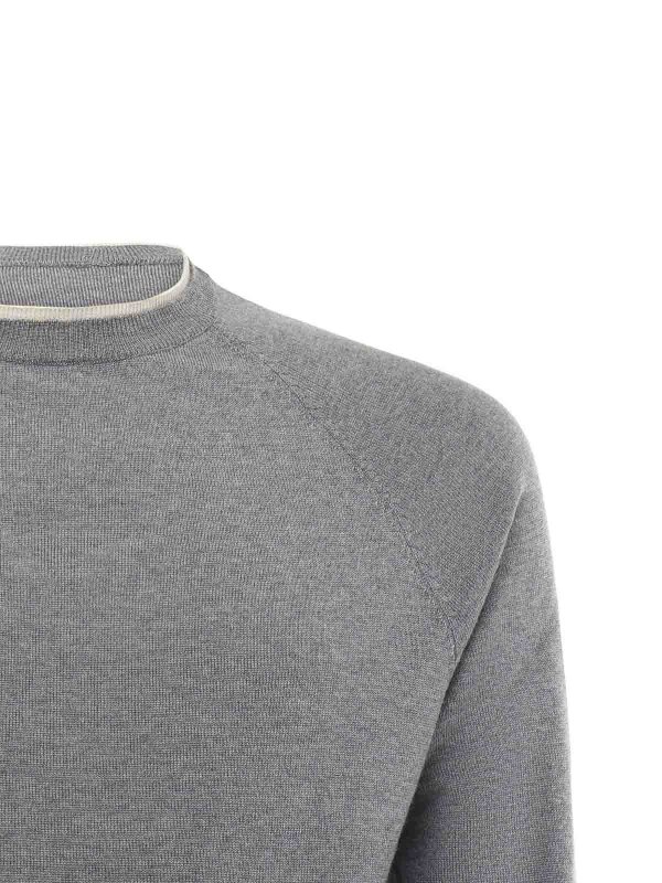 ELEVENTY: クルーネック online - クルーネック - ベージュ