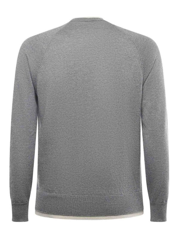 The Best Shops ELEVENTY: クルーネック - クルーネック - ベージュ