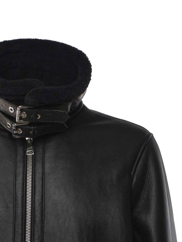 GIULIANO GALIANO buy online Lederjacke - Schwarz
