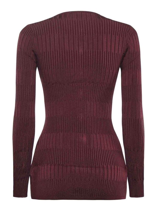 The Best Shops MARCIANO: カーディガン - カーディガン - ダークレッド