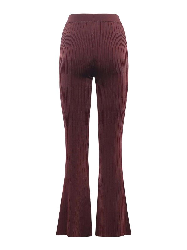 The Best Shops MARCIANO: ベルボトムジーンズ - フレアジーンズ - ダークレッド