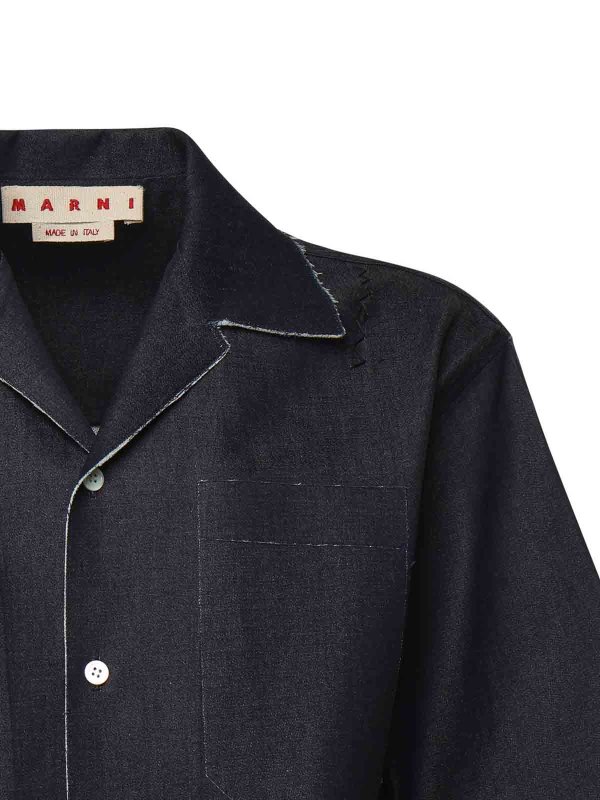 Marni: Hemden online - Hemd - Denim