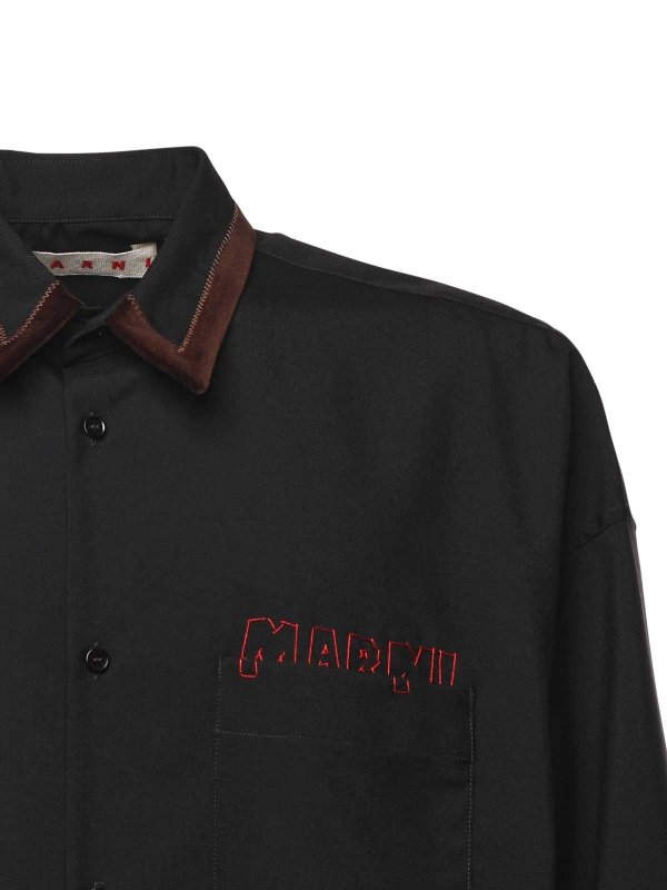 Marni: Hemden online - Hemd - Schwarz