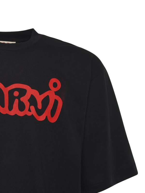 Marni: Tシャツ online - Tシャツ - 黒