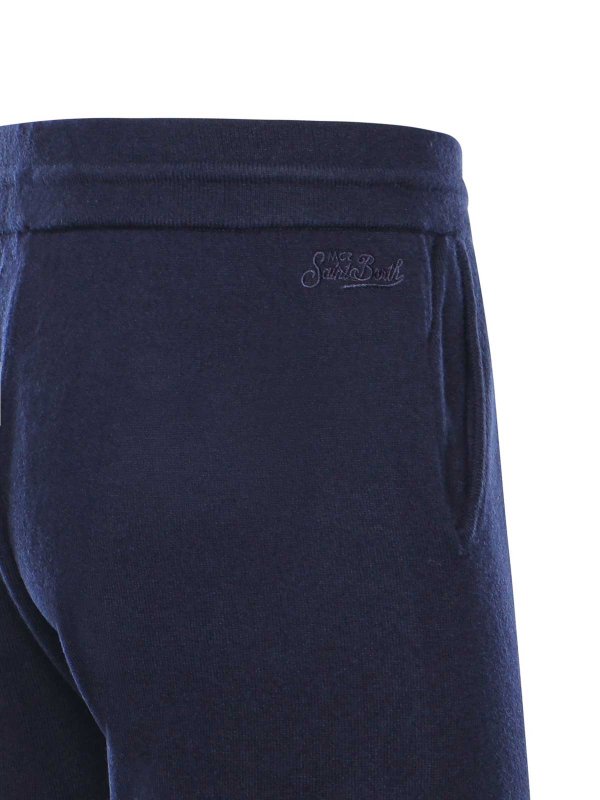 MC2 SAINT BARTH: tracksuit bottoms online - Wool Joggers