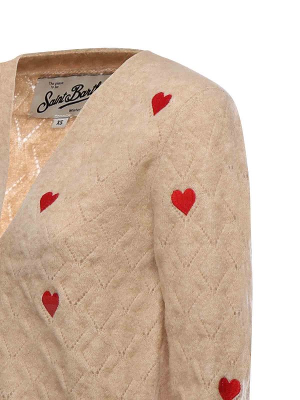 MC2 SAINT BARTH: Cardigans online - Cardigan - Beige