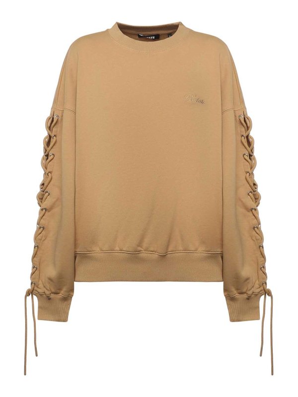 ROTATE Birger Christensen: クルーネック - クルーネック - ベージュ