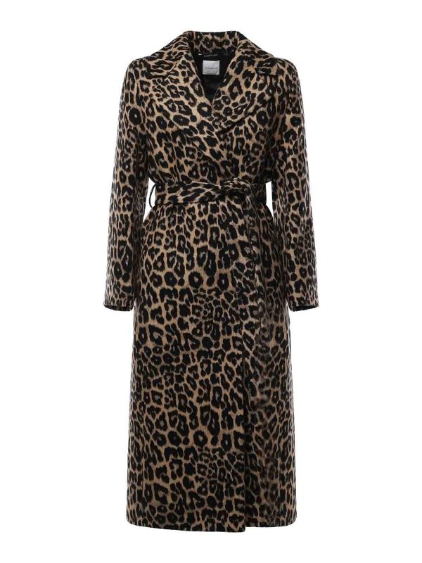 ALISHEVA: ニーレングスコート - 膝丈コート - ブラウン