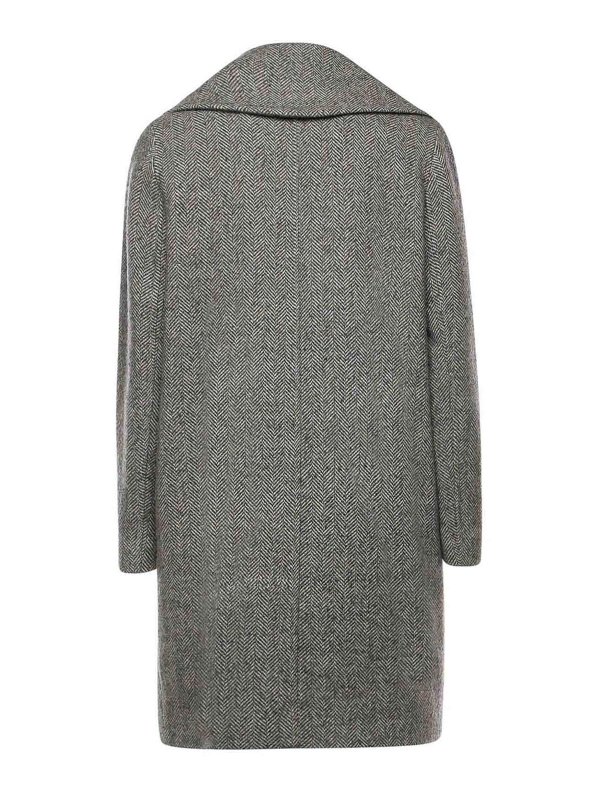 The Best Shops ALISHEVA: ニーレングスコート - 膝丈コート - グレー