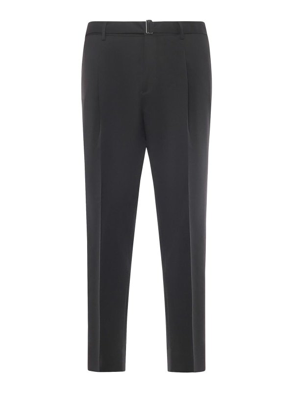 BEABLE: casual trousers - Andy Wool Blend Trousers