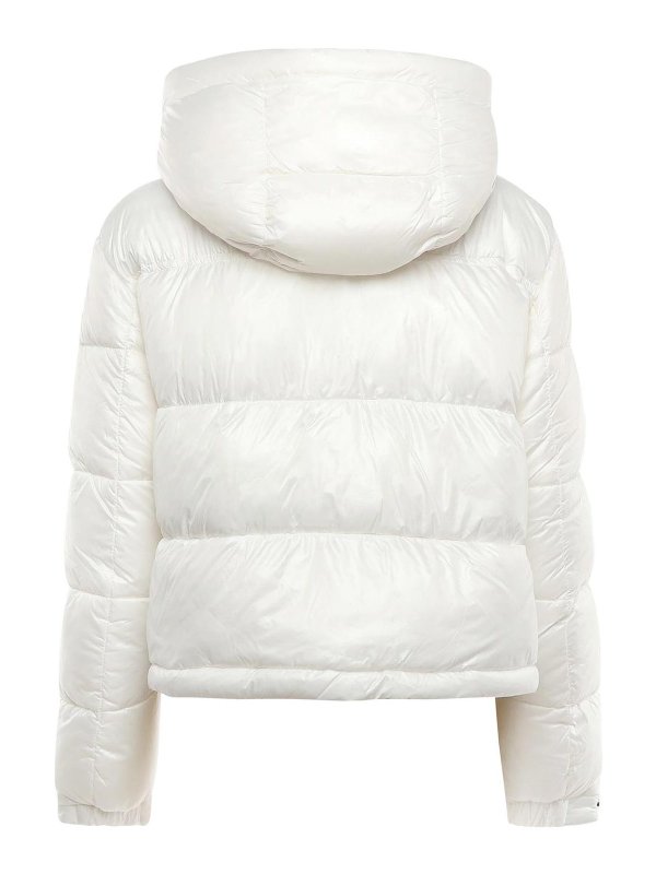 The Best Shops BLAUER: padded jackets - Nylon Down Jacket With Logo