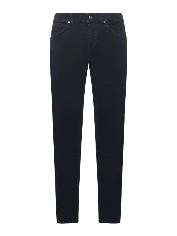 DONDUP: ストレートジーンズ - ストレートジーンズ - ブルー