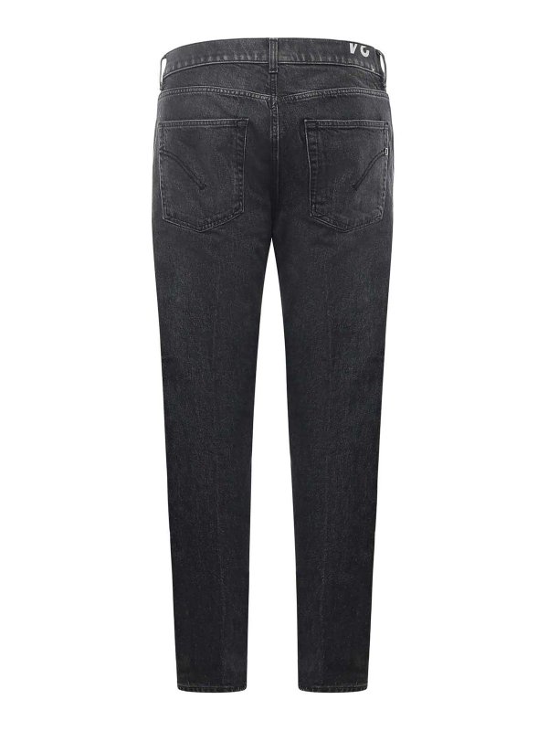 The Best Shops DONDUP: Jeans Rectos - Vaqueros Rectos - Negro