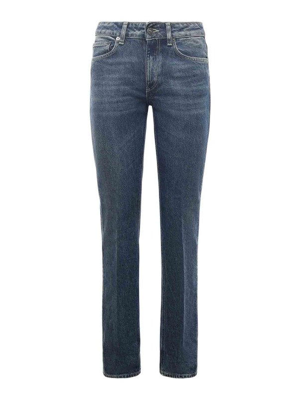 DONDUP: Jeans Rectos - Vaqueros Rectos - Azul