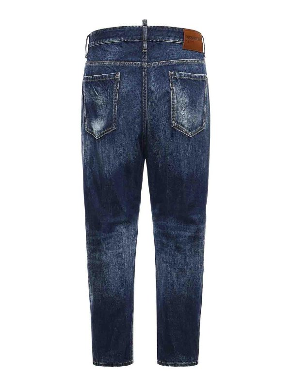 The Best Shops DSQUARED2: Jeans Rectos - Vaqueros Rectos - Azul