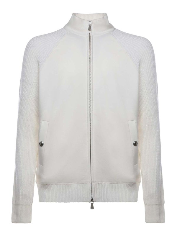 ELEVENTY: blazers - Wool Zip-Up Jacket