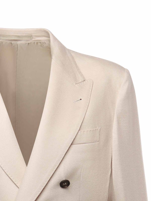 ELEVENTY: blazers online - Double-Breasted Wool Jacket