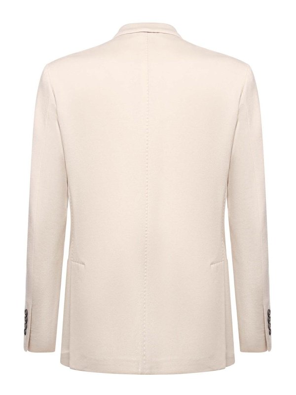 The Best Shops ELEVENTY: blazers - Double-Breasted Wool Jacket