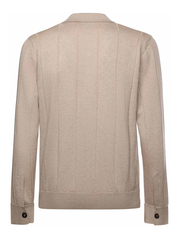 The Best Shops ELEVENTY: polo shirts - Cotton And Cashmere Polo Shirt