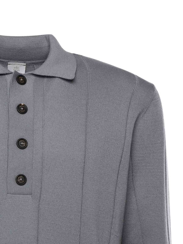 ELEVENTY: Poloshirts online - Poloshirt - Denim