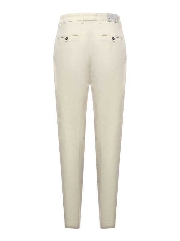 The Best Shops ELEVENTY: カジュアルトラウザー - カジュアルパンツ - 白