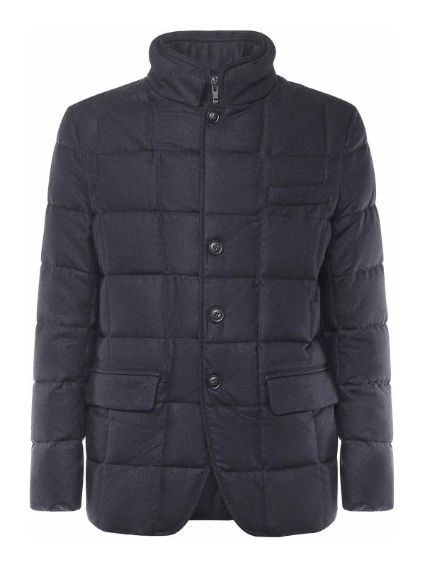 FAY: ダウン・ハイテクジャケット - ダウンジャケット - ブルー