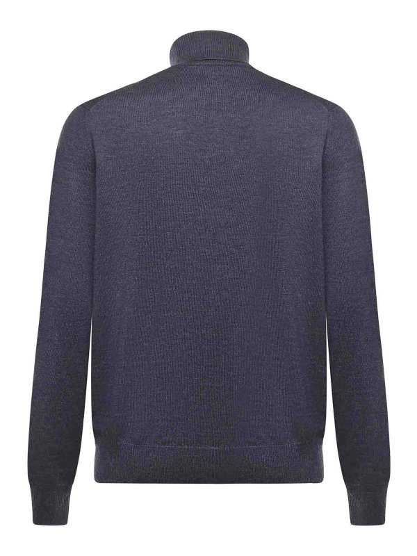 The Best Shops FAY: Col roulé & Col polo - Pull Col Roulé - Bleu