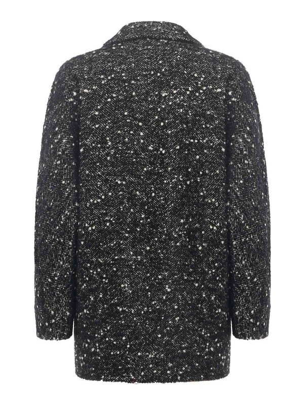 The Best Shops GENNY: ニーレングスコート - 膝丈コート - 黒