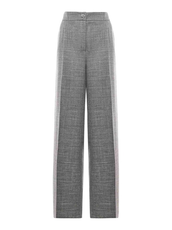 GENNY: テーラードトラウザー - テーラードパンツ - グレー