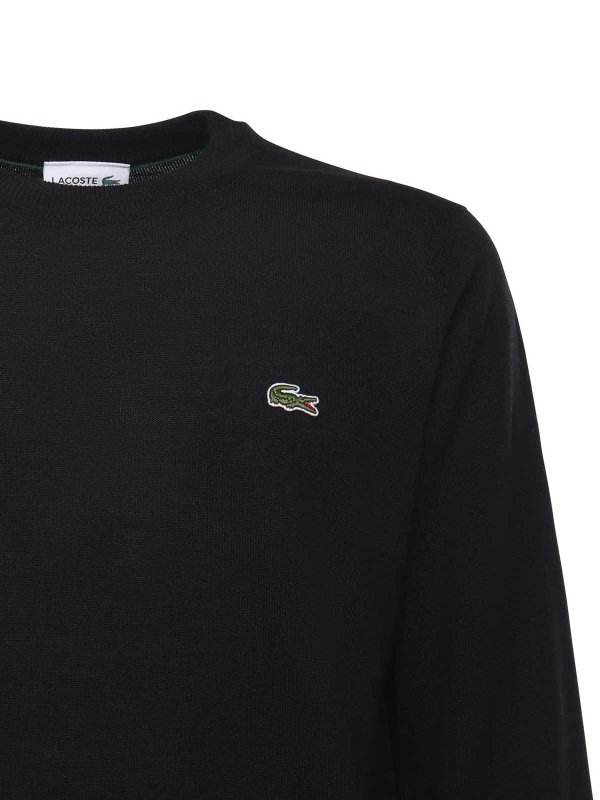 LACOSTE: crew necks online - Logo Pullover