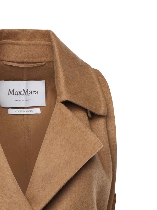 Max Mara: ニーレングスコート online - 膝丈コート - ブラウン